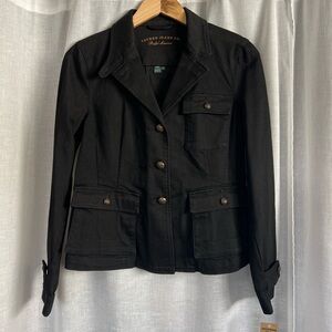 Ralph Lauren Black Utility Jacket